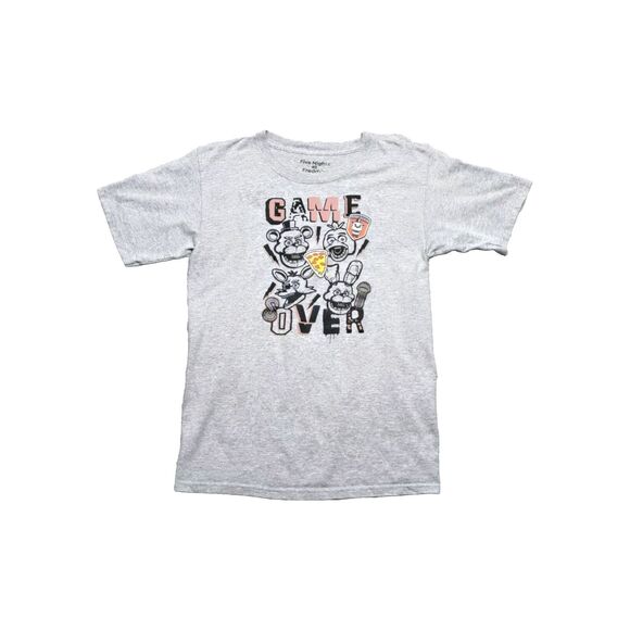 Five Nights at Freddy's Game Over Short Sleeve Boys Graphic T-Shirt Size Large - Picture 10 of 11